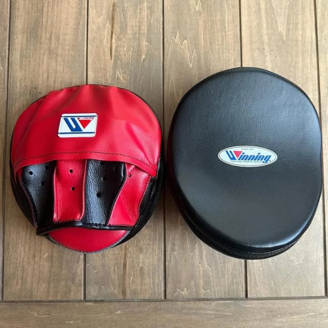 Winning Red & Black Punching Mitts